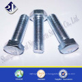 Main product hex bolt Grade 4.8 low carbon steel hex bolt Zinc finished A307 hex bolt